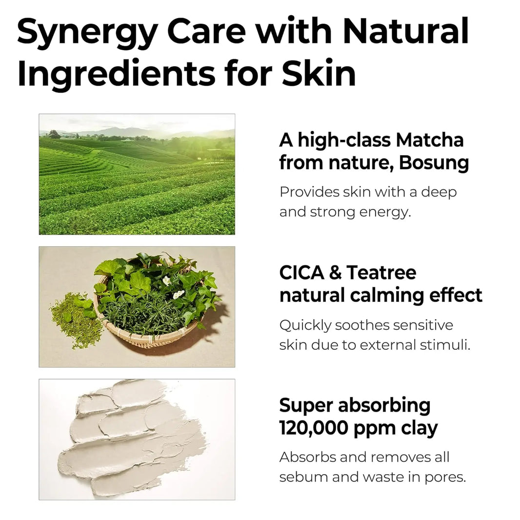 Super Matcha Pore Clean Clay Mask - 100g SOME BY MI