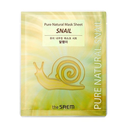 Pure natural mask sheet snail. THE SEAM