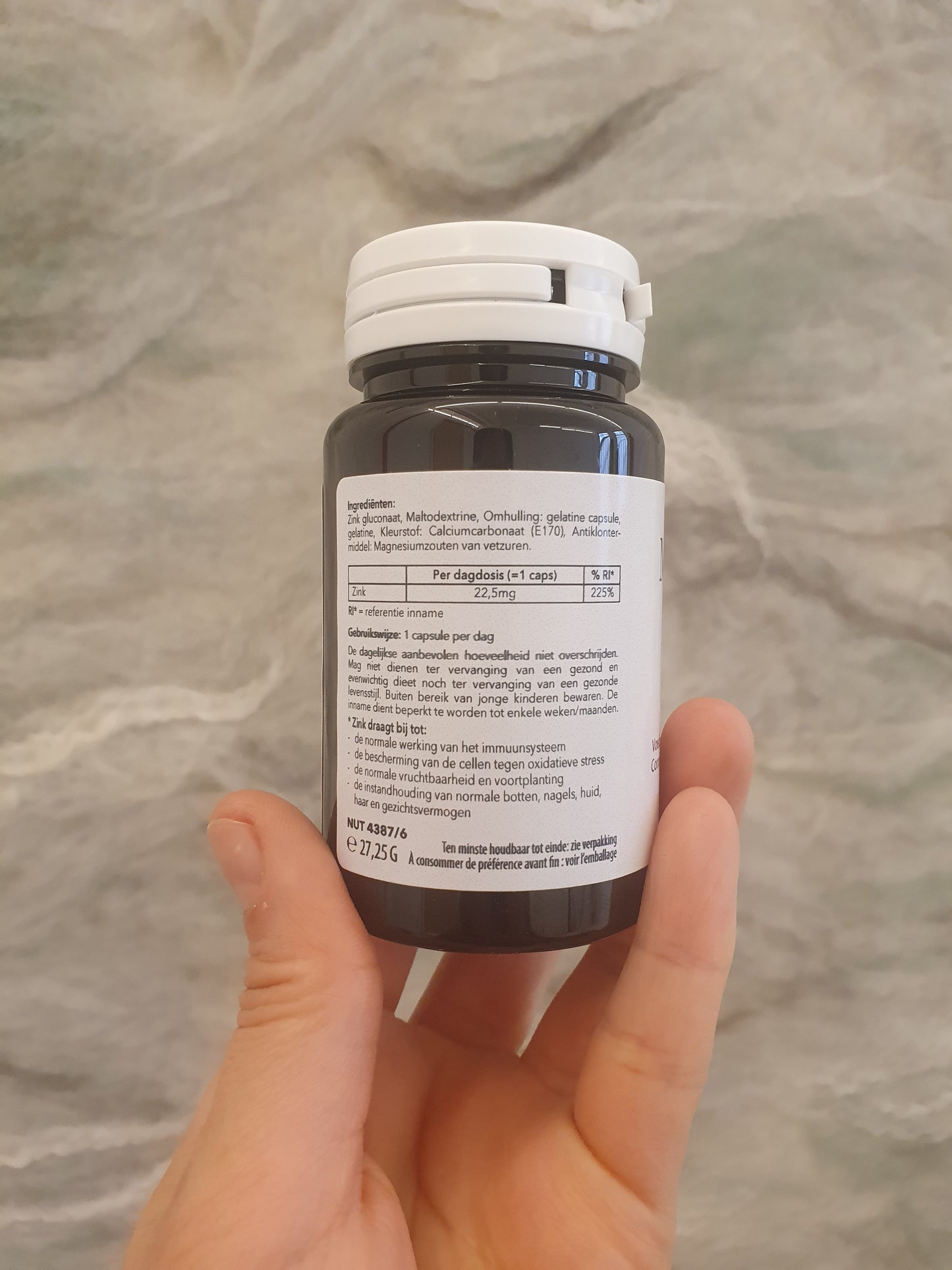 Zink gluconaat supplement