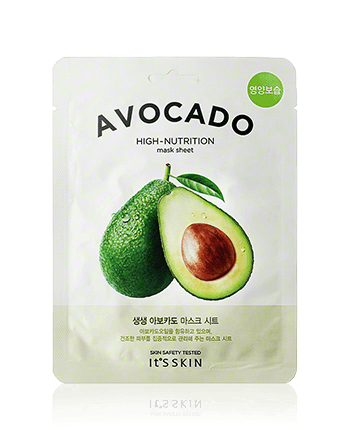 Avocado high-nutrition sheet mask IT'S SKIN