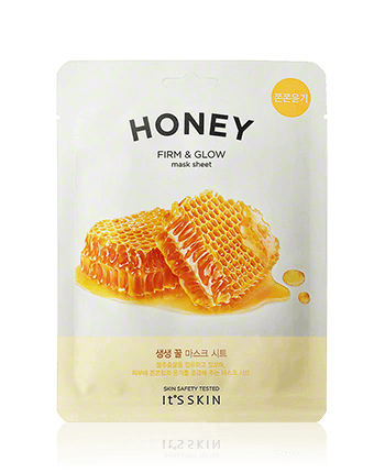 Honey firm and glow sheet mask