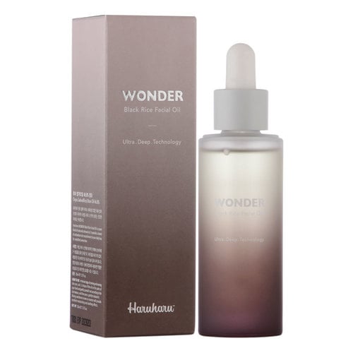 Black rice facial oil HARU HARU WONDER