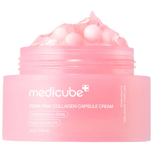 PDRN pink collagen capsule cream MEDICUBE