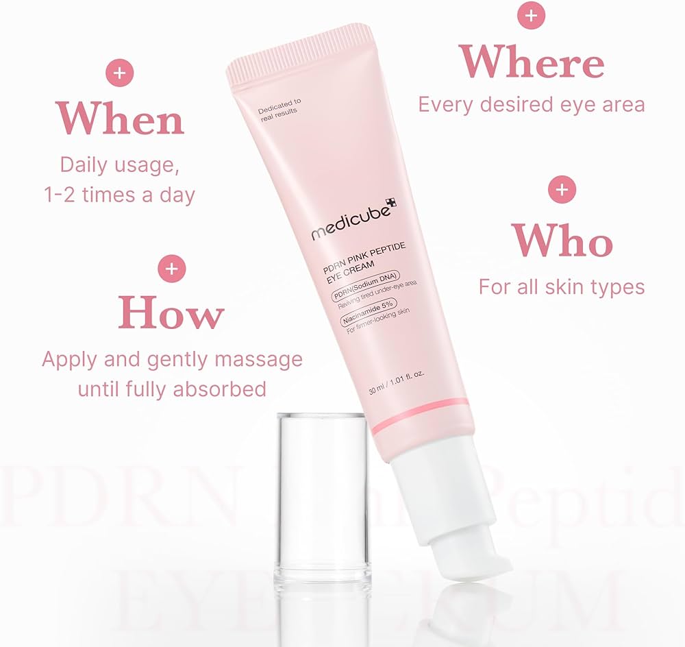 PDRN pink peptide eyecream MEDICUBE