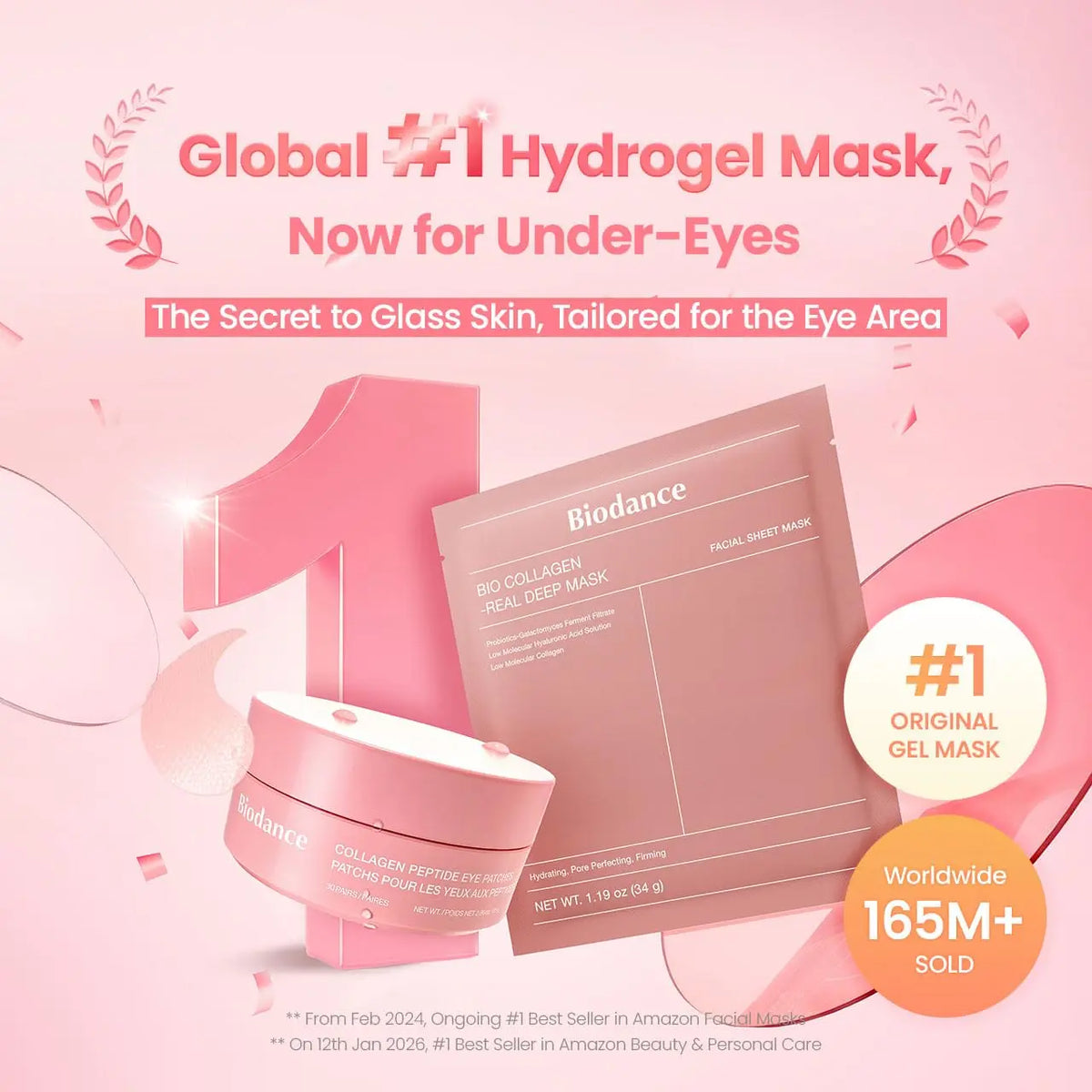 Biodance Collagen Peptide Eye Patches